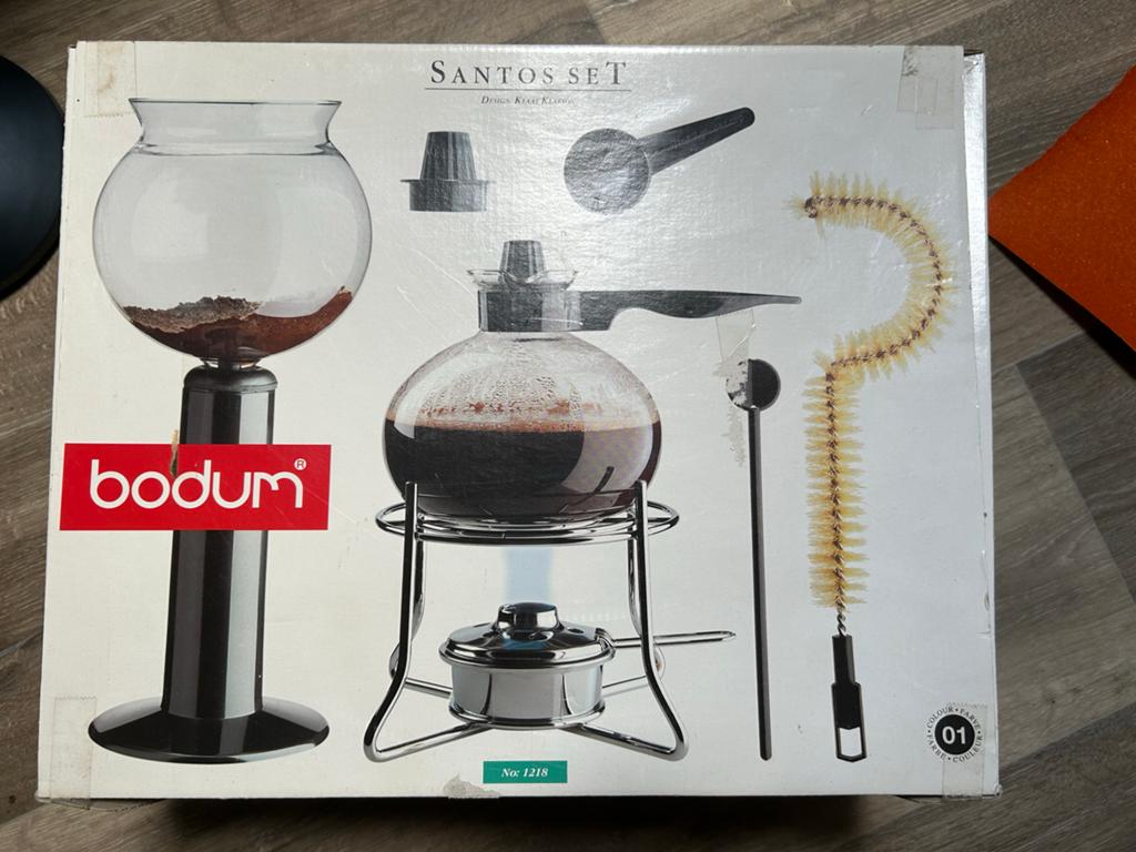 Koffie zet apparaat santos set, Ophalen, Zo goed als nieuw, Overige typen