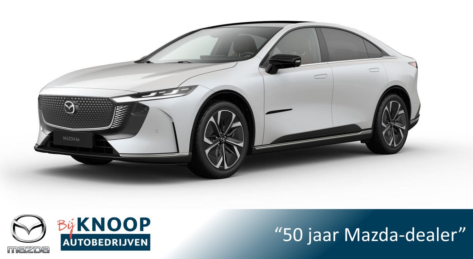 Mazda 6e Takumi Plus Long Range 80 kWh Business Edition |+ G, Automaat, Achterwielaandrijving, 510 min, 80 kWh