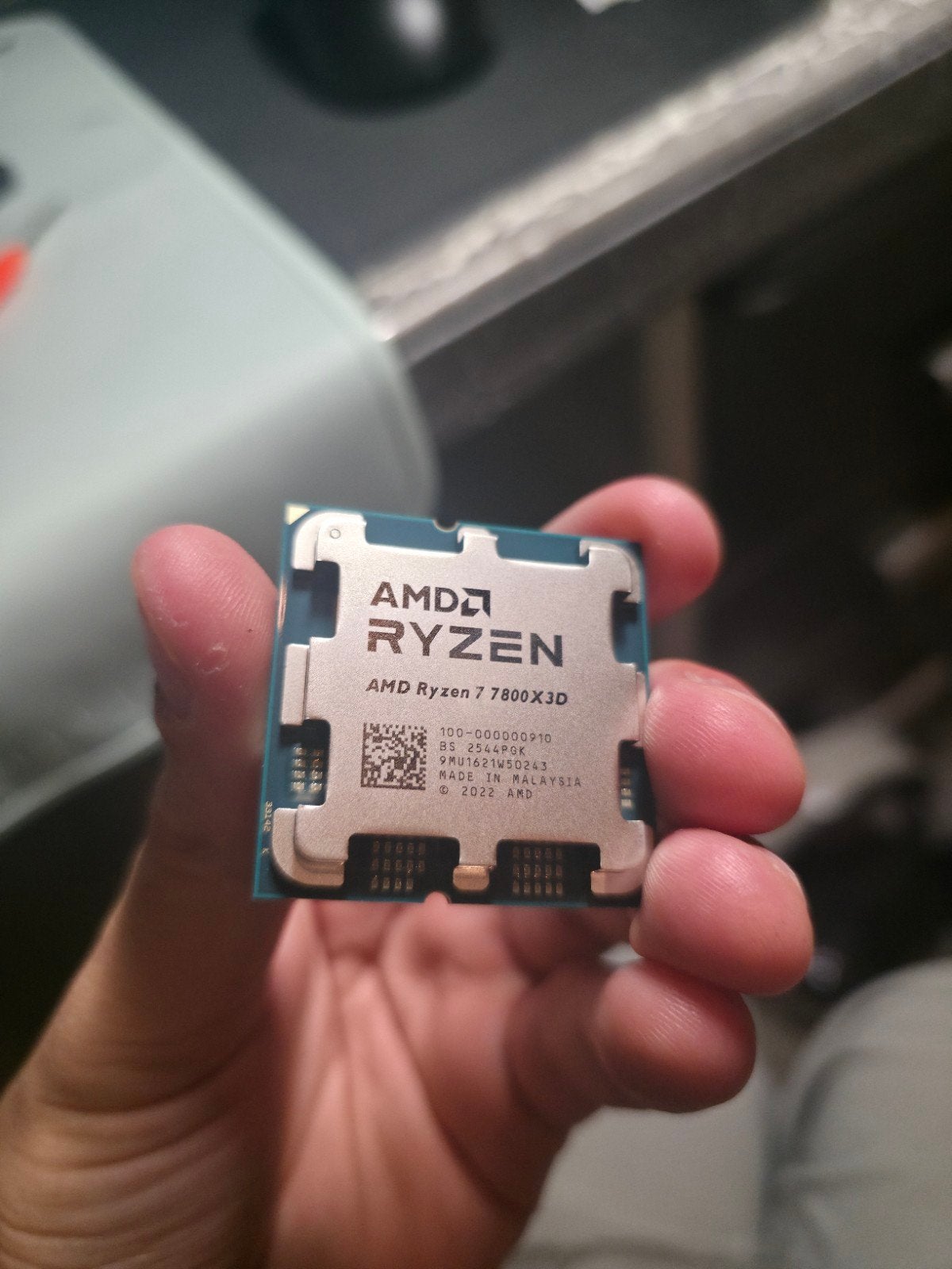 Amd Ryzen 7 7800X3D Processor PC, 8-core, AM5, Nieuw, Ophalen of Verzenden