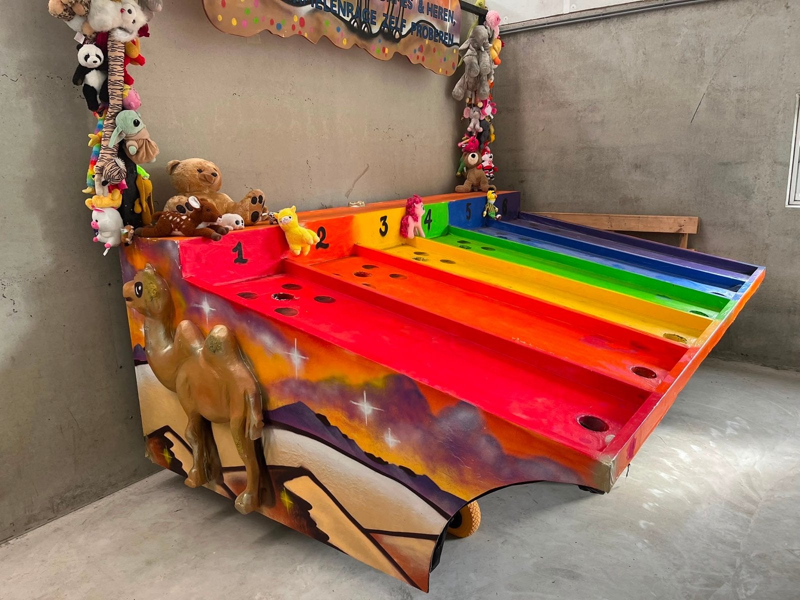 Kamelenrace wagen - Attractie voor evenementen, Ophalen, Gebruikt