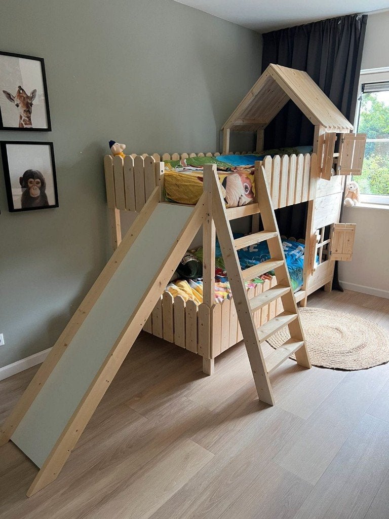 kinderbedden op maat VOLGENS JE EIGEN IDEE!, Kinderen en Baby's, Ophalen of Verzenden, 180 cm of meer, 85 tot 100 cm, Hoogslaper of Stapelbed