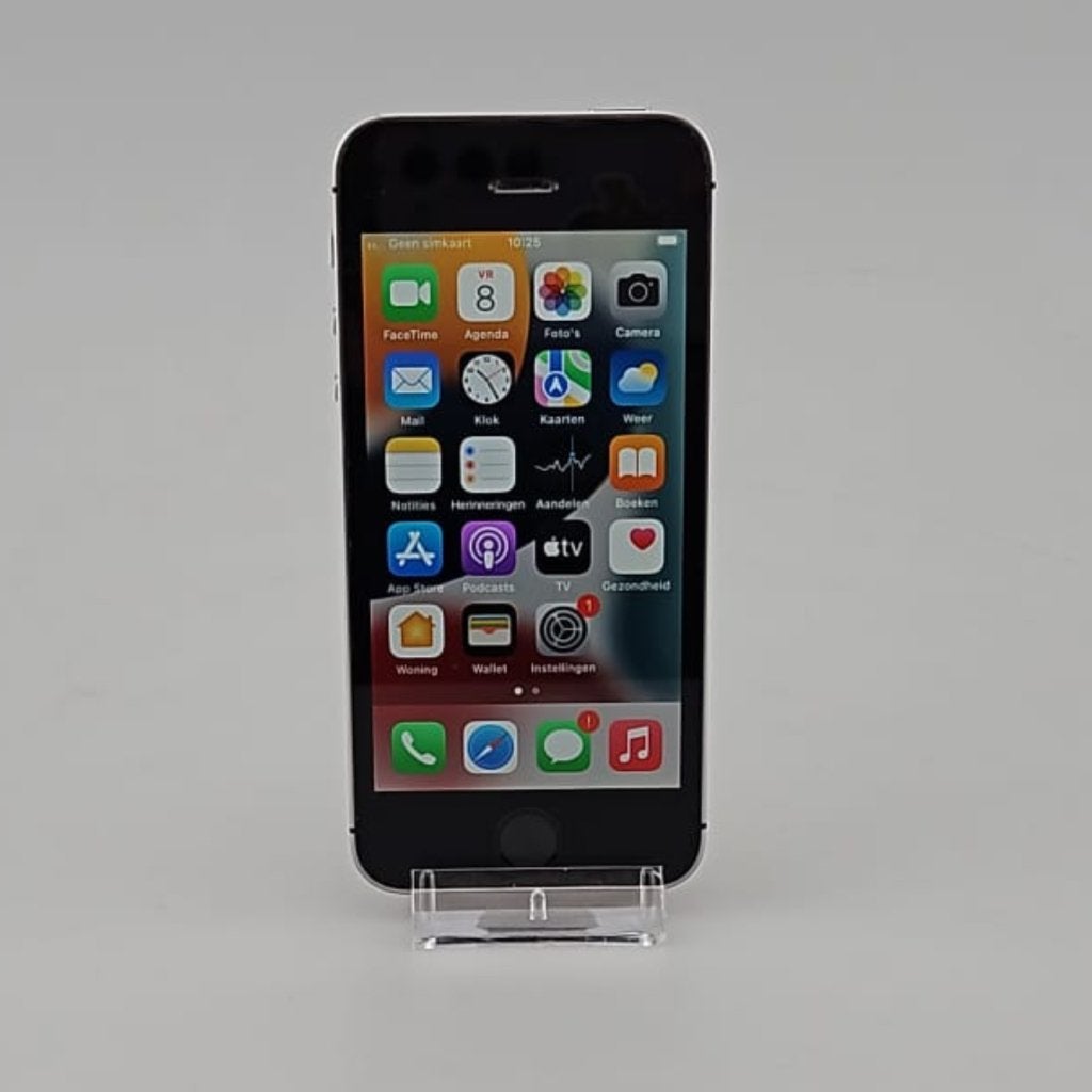iPhone SE 2016 32GB Space Gray Bat:90% IOS 15.8.7, Telecommunicatie, Mobiele telefoons | Apple iPhone, Apple, Gebruikt, Support@apple.com
