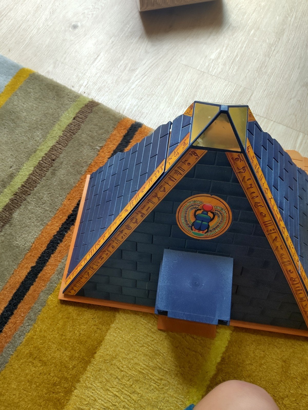 Playmobil Piramide 5386 met vallen en accessoires, Ophalen of Verzenden, Gebruikt, Complete set