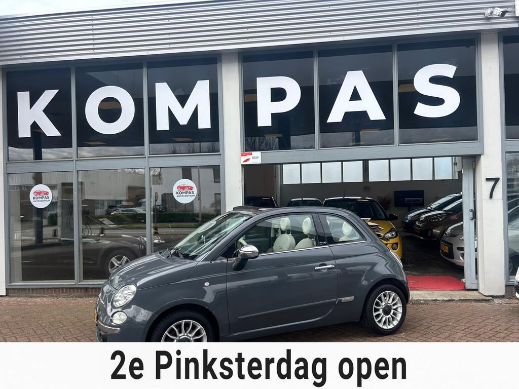 Fiat 500 C 0.9 TwinAir Lounge |CABRIO|APK|AIRCO|2EIG|LM.VELG, Auto's, Euro 5, 86 pk, Gebruikt, 31 €/maand