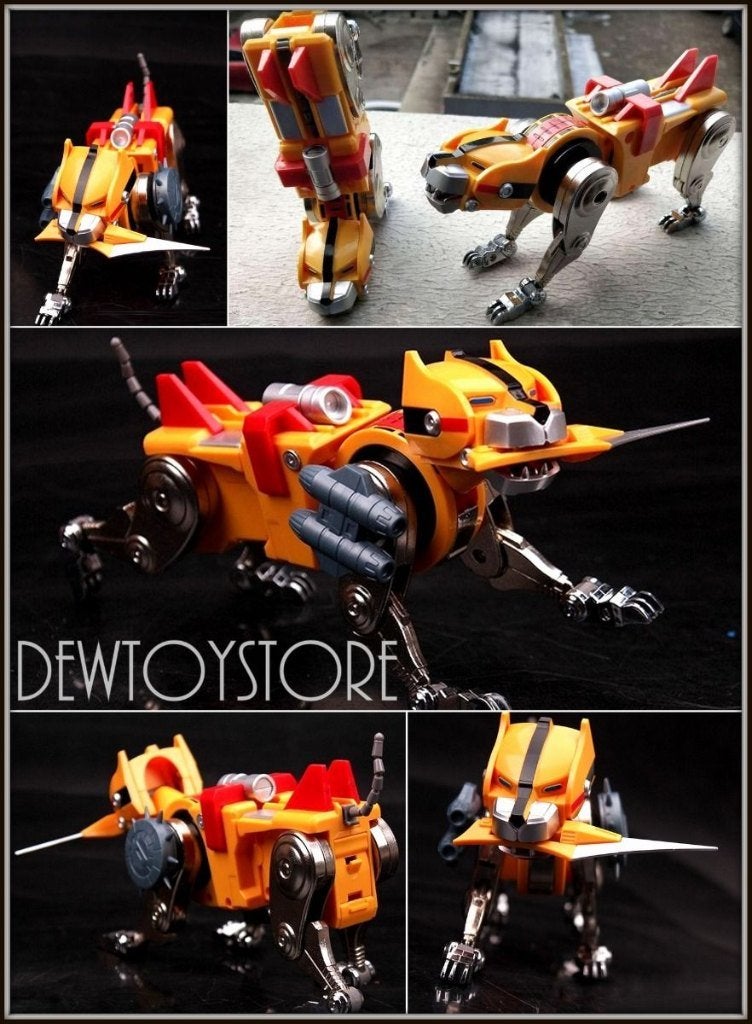 <IN STOCK> Fantasy Jewel - Lion Force - FJ-BSW04 Yellow Lion, Verzenden, Nieuw