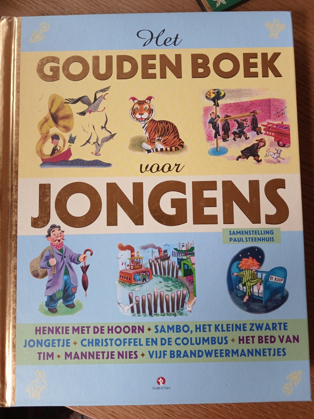 Het Gouden Boek voor Jongens - Paul Steenhuys, Ophalen of Verzenden, Zo goed als nieuw, Paul Steenhuys, Fictie algemeen
