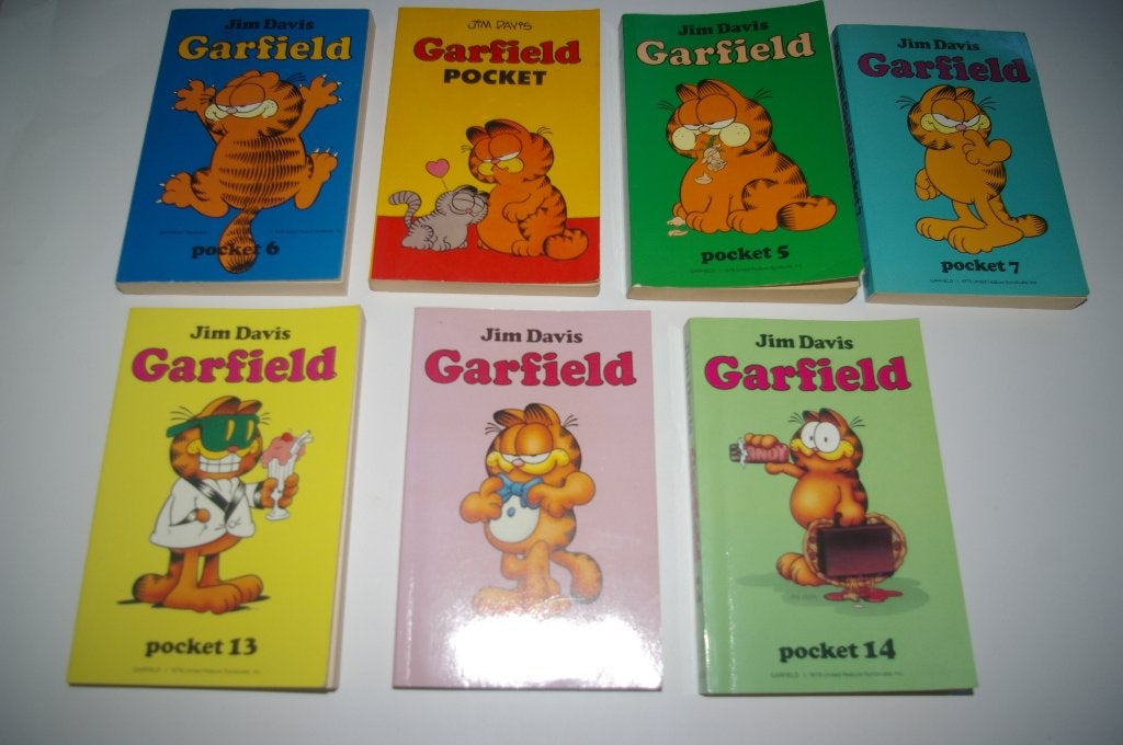" GARFIELD " verzameling met diverse items., Ophalen of Verzenden, Zo goed als nieuw