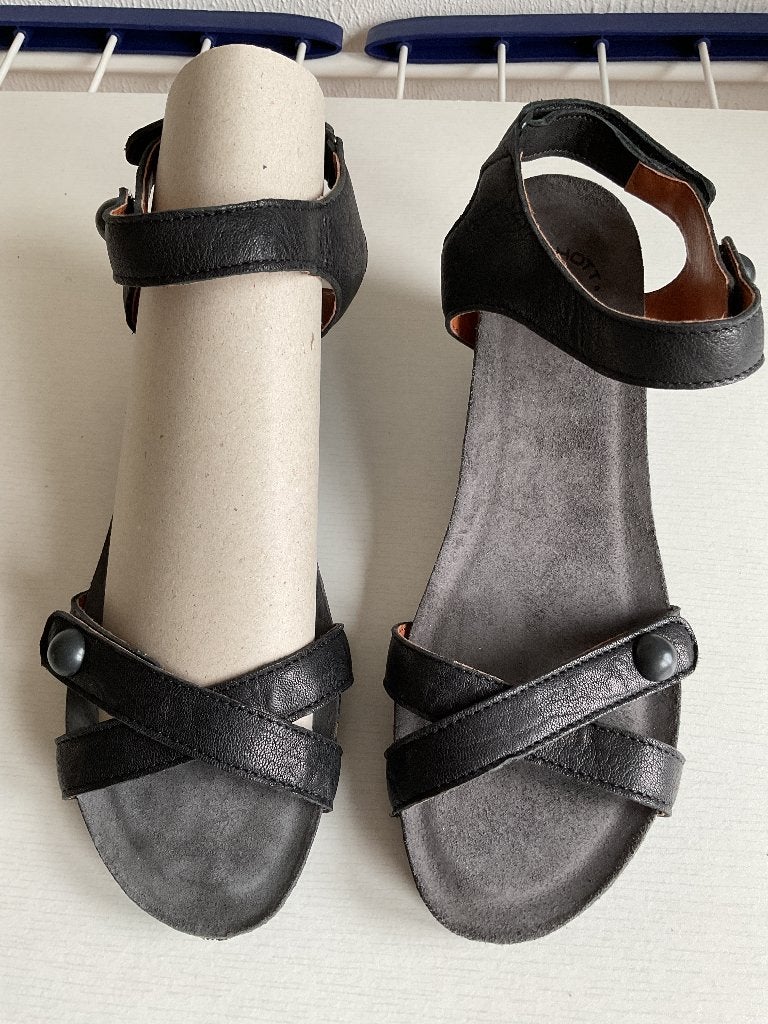 CA SHOTT-NIEUW-PRACHTIGE OPEN SCHOENEN-ZWART-MAAT 40, Ca Shott, Zwart, Nieuw, Sandalen of Muiltjes