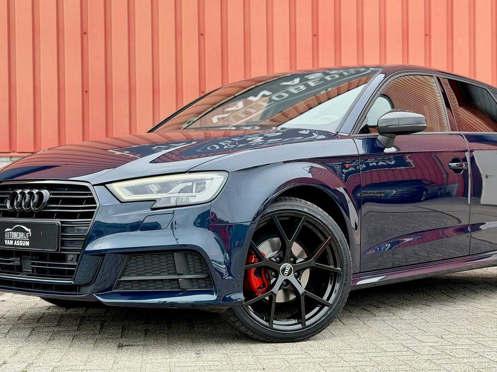 Audi A3 SPORTBACK 35 TFSI 3x S-Line Virtual Carplay incl BTW, 4 cilinders, 150 pk, Blauw, Bedrijf