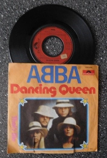 Abba - dancing queen (DE) (vanaf € 2,00), Cd's en Dvd's, Vinyl Singles, Zo goed als nieuw, Pop, 7 inch, Ophalen of Verzenden
