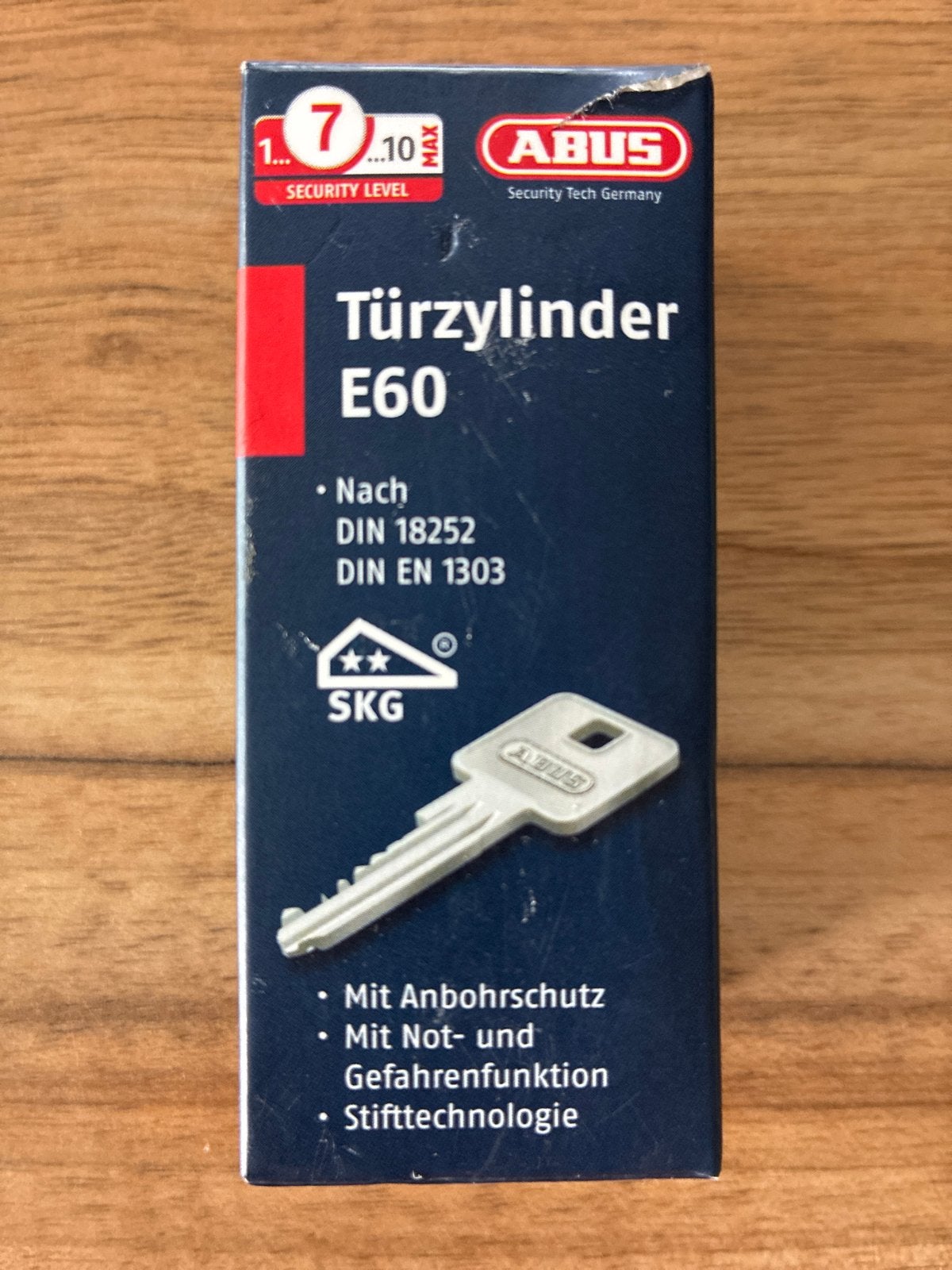 ABUS E60 Deurcilinder met Boorbeveiliging en Paniekfunctie, Ophalen of Verzenden, Nieuw, Overige materialen, Slot
