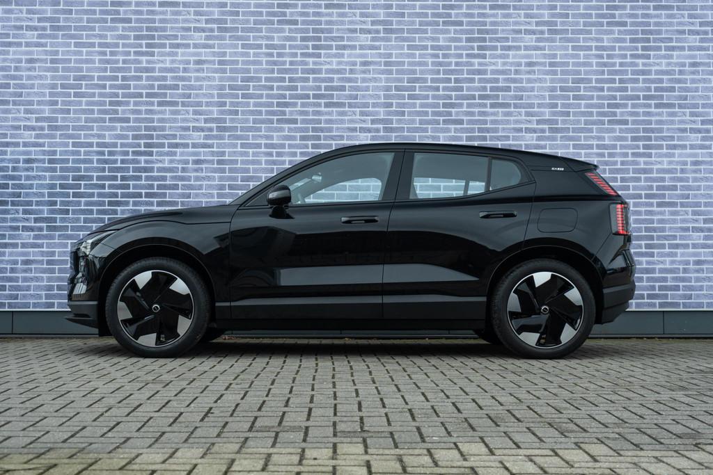 Volvo EX30 Single Motor Extended Range Ultra 69 kWh | Adapti, Auto's, Volvo, Achterwielaandrijving, Gebruikt, Leder en Stof, Zwart
