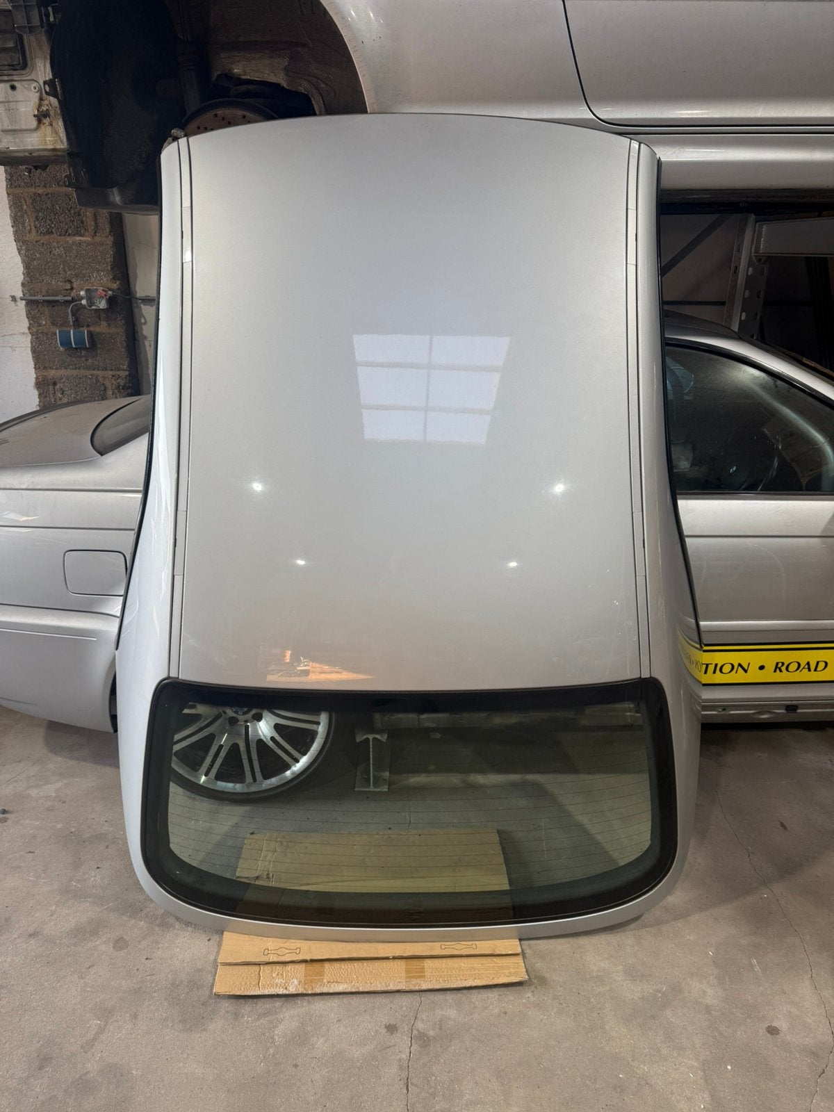BMW e46 Cabrio Hardtop Titan zilver metallic, Ophalen of Verzenden, BMW, Achterklep