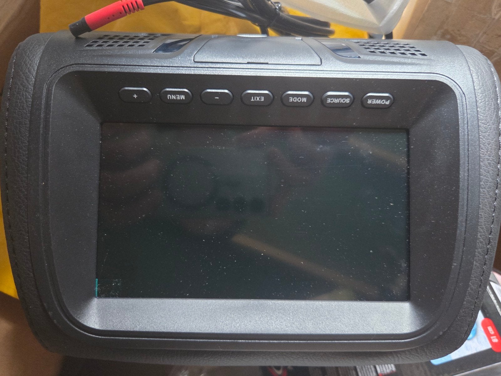 2 Hoofdsteunen Monitor Auto - Entertainment Onderweg, Ophalen of Verzenden, Zo goed als nieuw