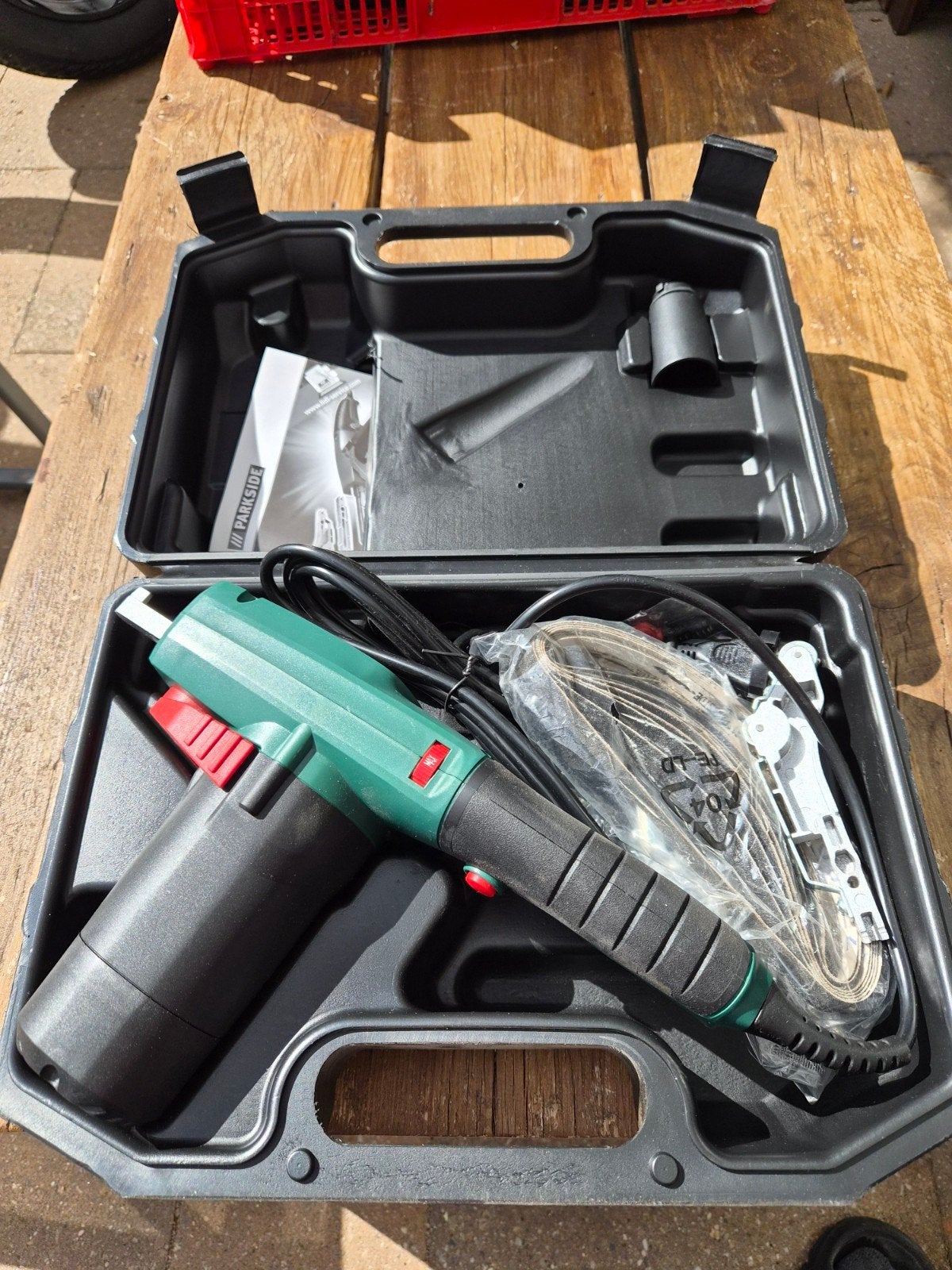 Parkside Bandschuurmachine PBF 400 A1 - Zo goed als nieuw, Ophalen, Zo goed als nieuw, Minder dan 600 watt, Bandschuurmachine