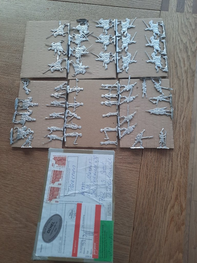Kieler Zinnfiguren. 48 stuks. In origineel doosje