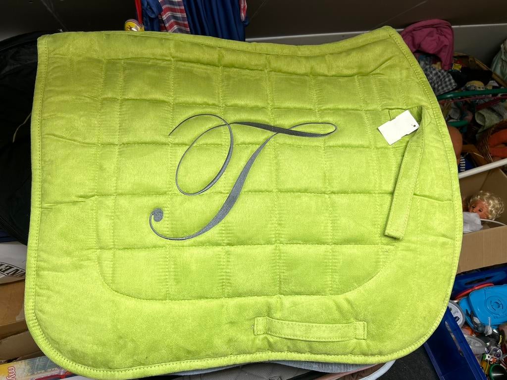 Lime groen dekje full nieuw, Ophalen of Verzenden, Nieuw, Dressuurdekje