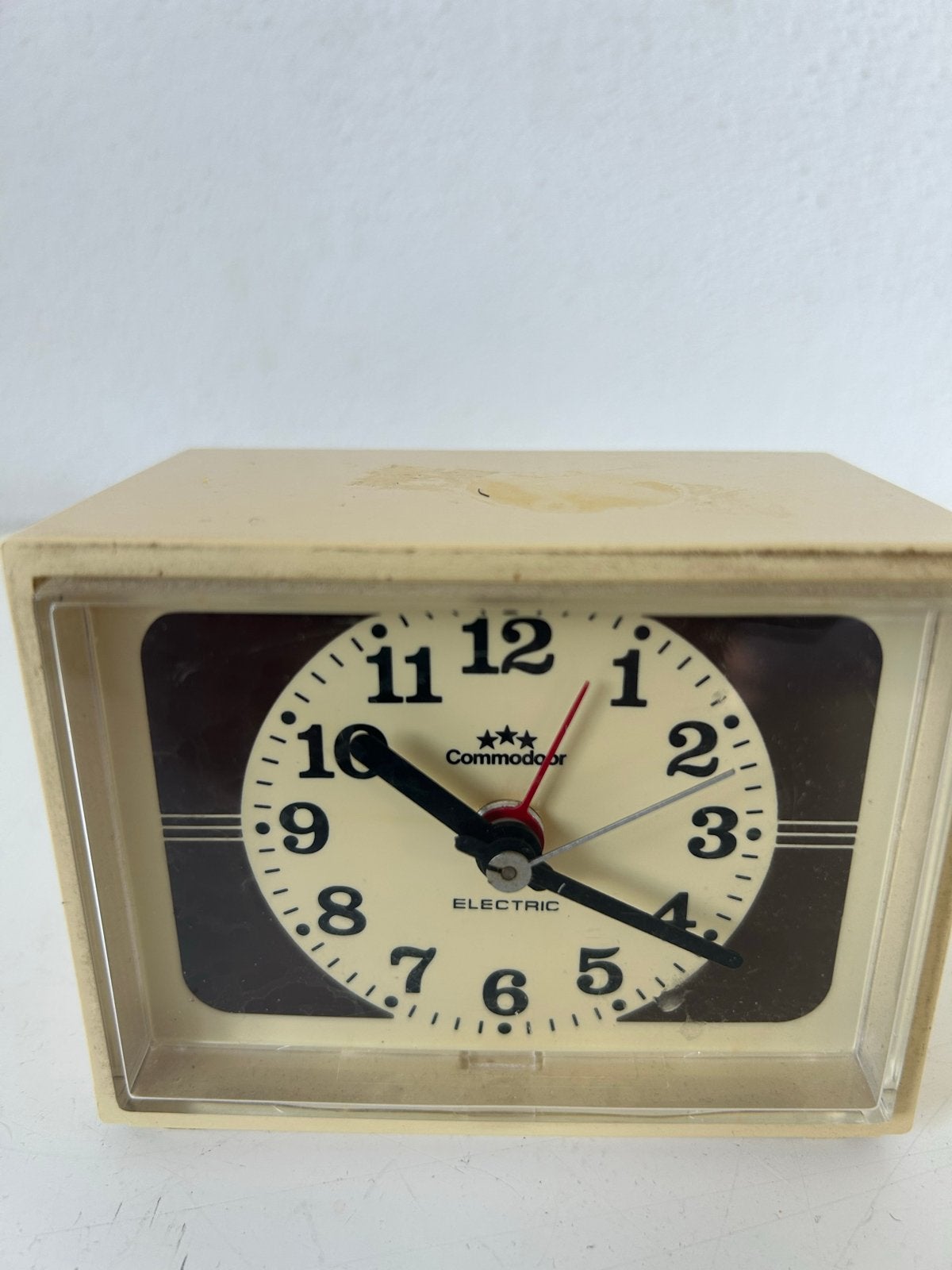 Vintage Commoodor Elektrische Wekker - Jaren '70, Ophalen of Verzenden