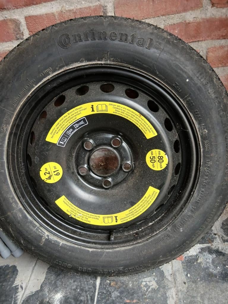 Reservewiel Mercedes A-Klasse (W176) vanaf 2012, Auto-onderdelen, Banden en Velgen, Gebruikt, 16 inch, Banden en Velgen, Ophalen of Verzenden