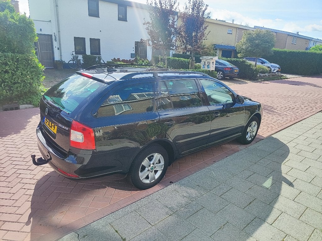 Skoda Octavia 1.8 TSI 118KW Combi 2009 Zwart, Auto's, Voorwielaandrijving, Stof, 1280 kg, Zwart