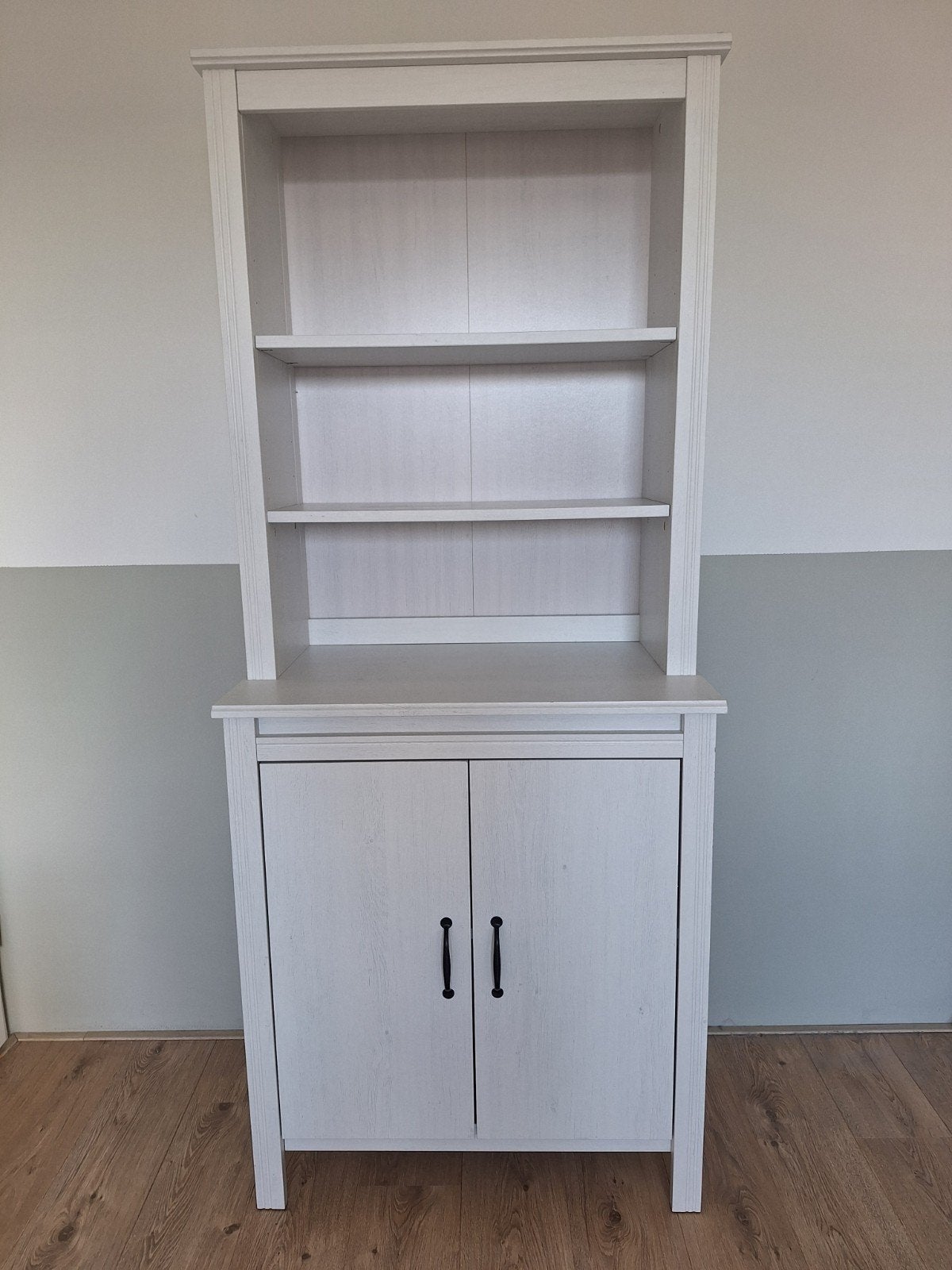 IKEA Brusali buffetkast, wit - 190x80x48 cm, Huis en Inrichting, Ophalen, Gebruikt, 50 tot 100 cm, 150 tot 200 cm