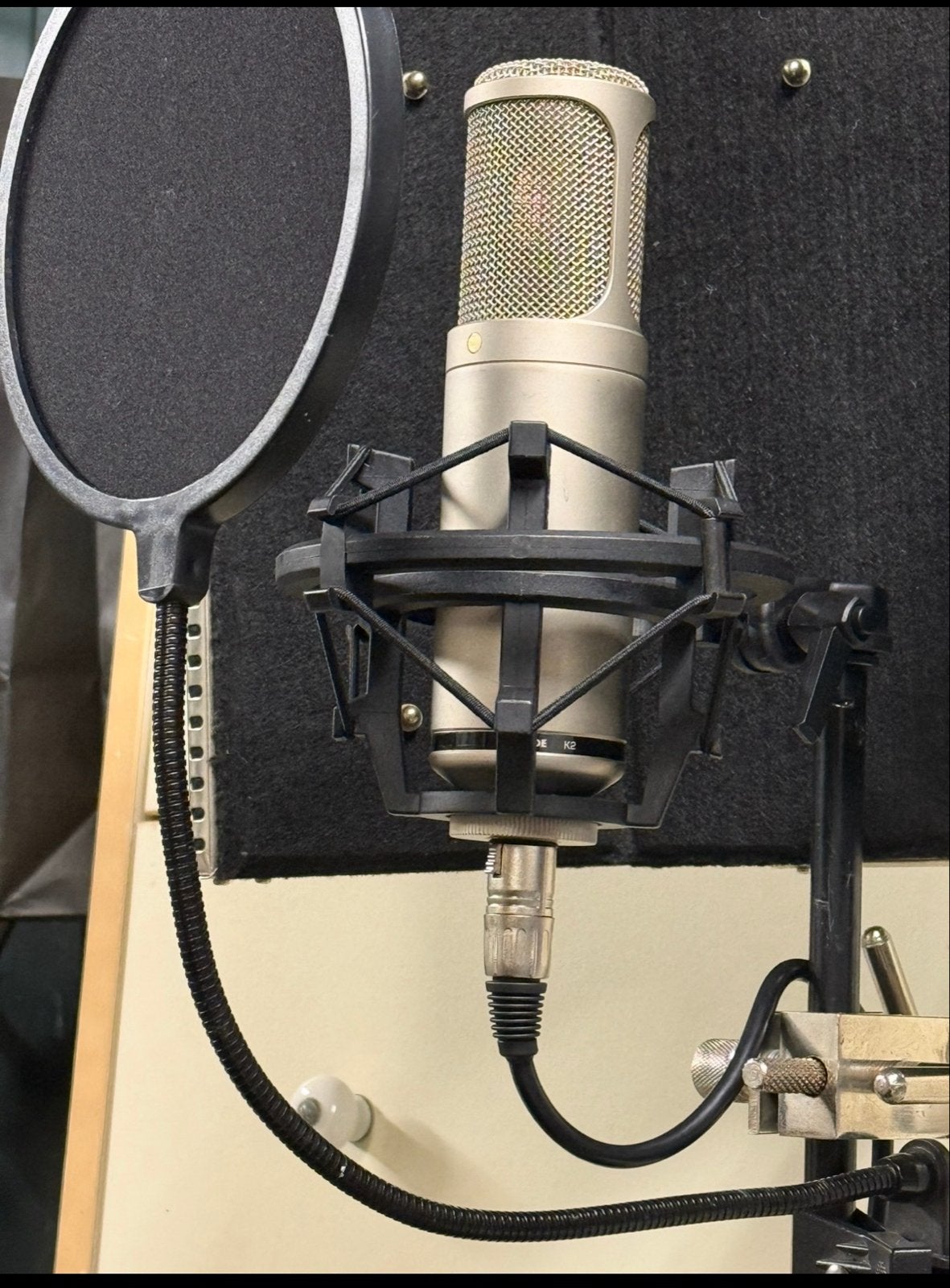 Rode K2 Valve Microfoon - Studio Condensator Microfoon, Ophalen, Zo goed als nieuw, Studiomicrofoon