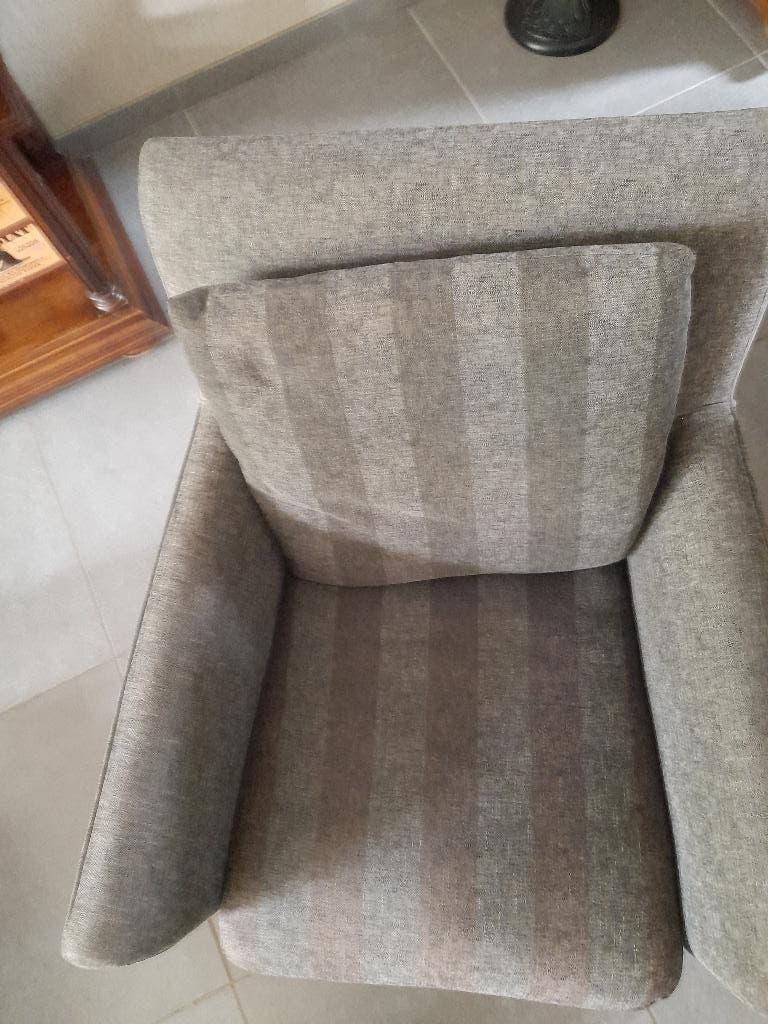 Zetel, Ophalen, Gebruikt, Stof, 50 tot 75 cm