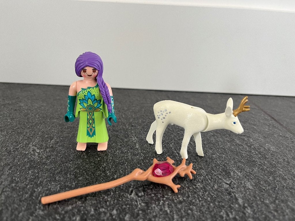 Playmobil 5370 Fee met magische rendier, Ophalen of Verzenden, Gebruikt