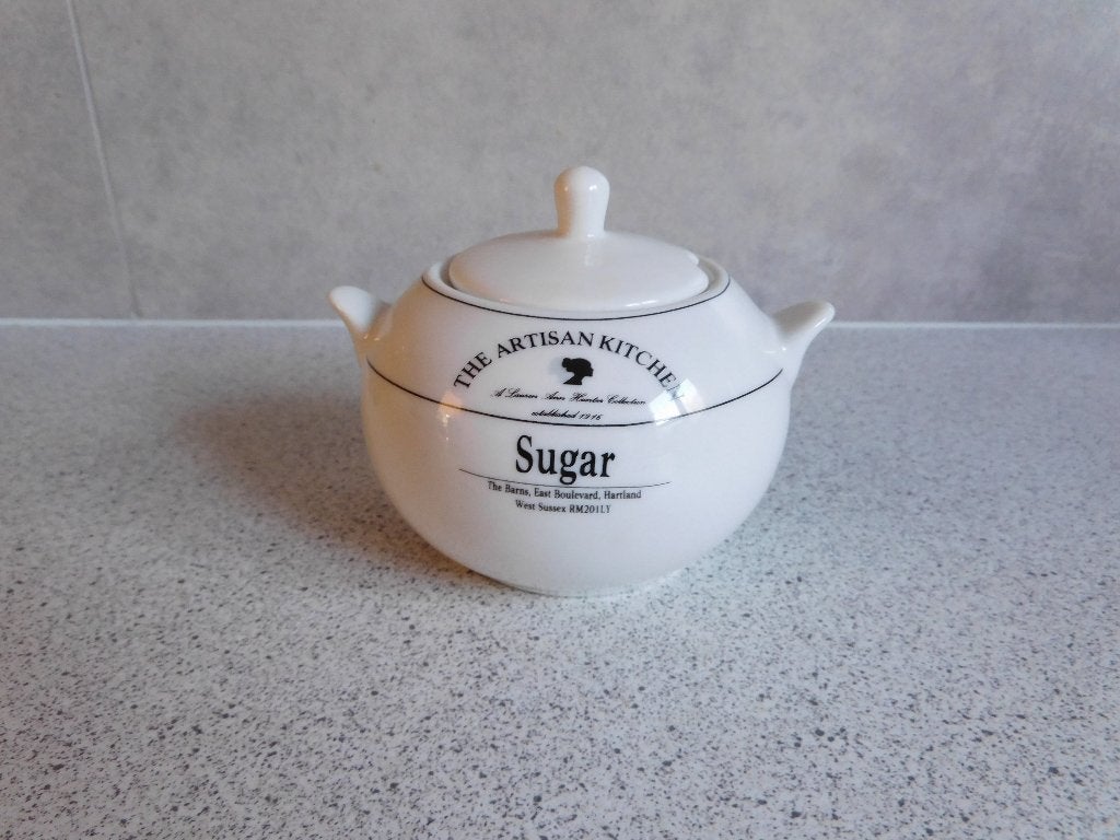 Suikerpot Sugar Lauren Ann Hunter the Artisan Kitchen, Overige merken, Overige typen, Ophalen of Verzenden, Zo goed als nieuw