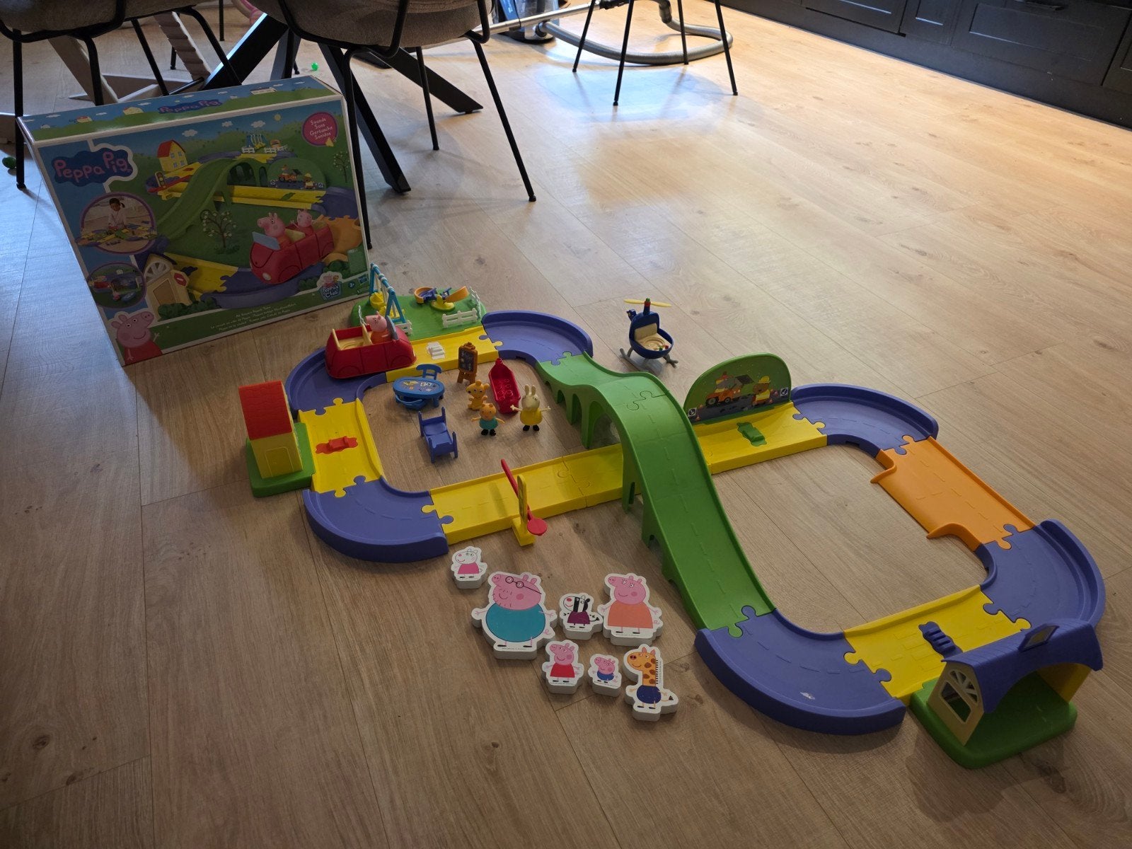Peppa Pig Speelset / baan met Figuren, Ophalen, Jongen of Meisje