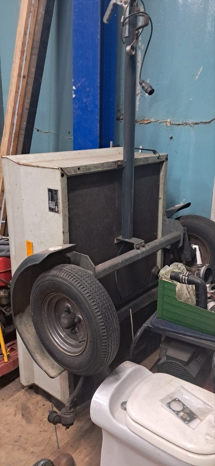 bagagewagen met deksel, Auto diversen, Ophalen