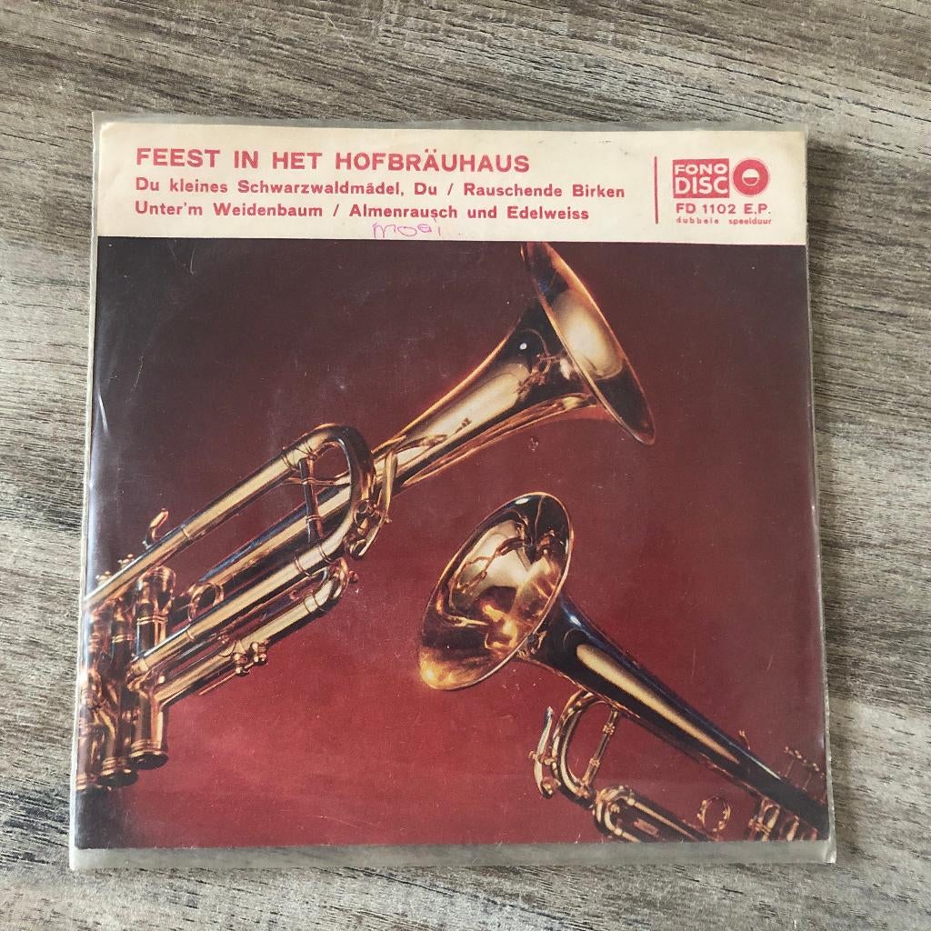 vinyl single "Feest in het Hofbräuhaus", Ophalen of Verzenden, Gebruikt, Overige genres