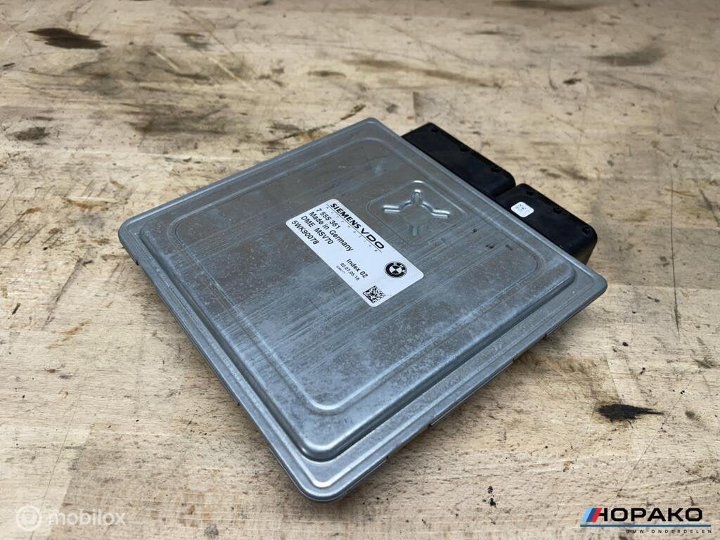ECU / Motorcomputer BMW 5 serie e6x 7555361 | MSV70, Gebruikt, Einsteinlaan 5, rijswijk, Bmw, Ophalen of Verzenden