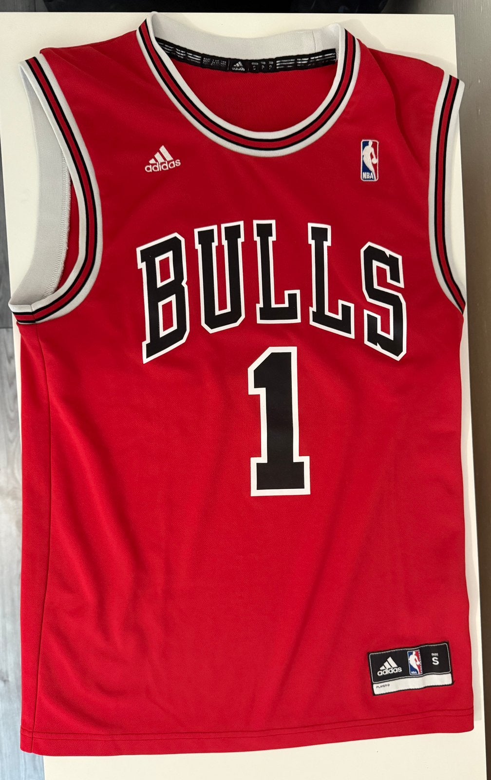 Chicago Bulls Jersey Derrick Rose NBA, Ophalen of Verzenden, Zo goed als nieuw, Kleding