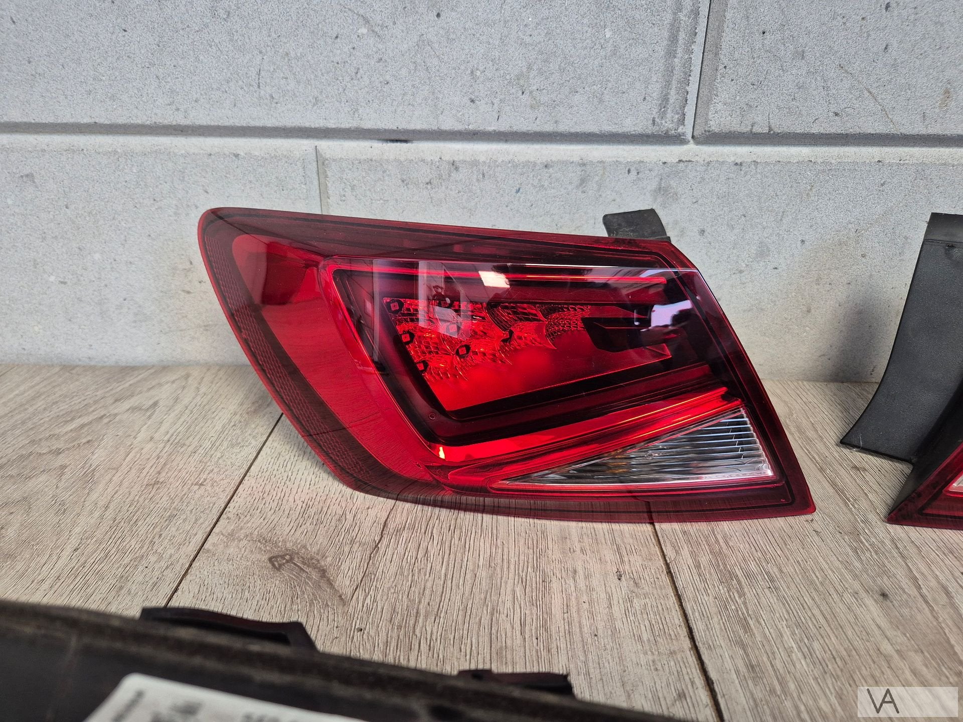 Achterlicht set van 4 voor Seat Leon 5f 2013 - 2020 LED €250, Gebruikt, -, -, Ophalen of Verzenden