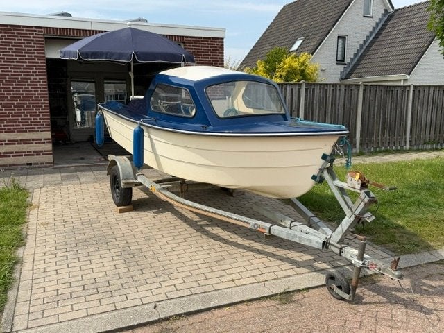 Placom Vis/Toerboot, Ophalen, Gebruikt, 15 pk, 5 m