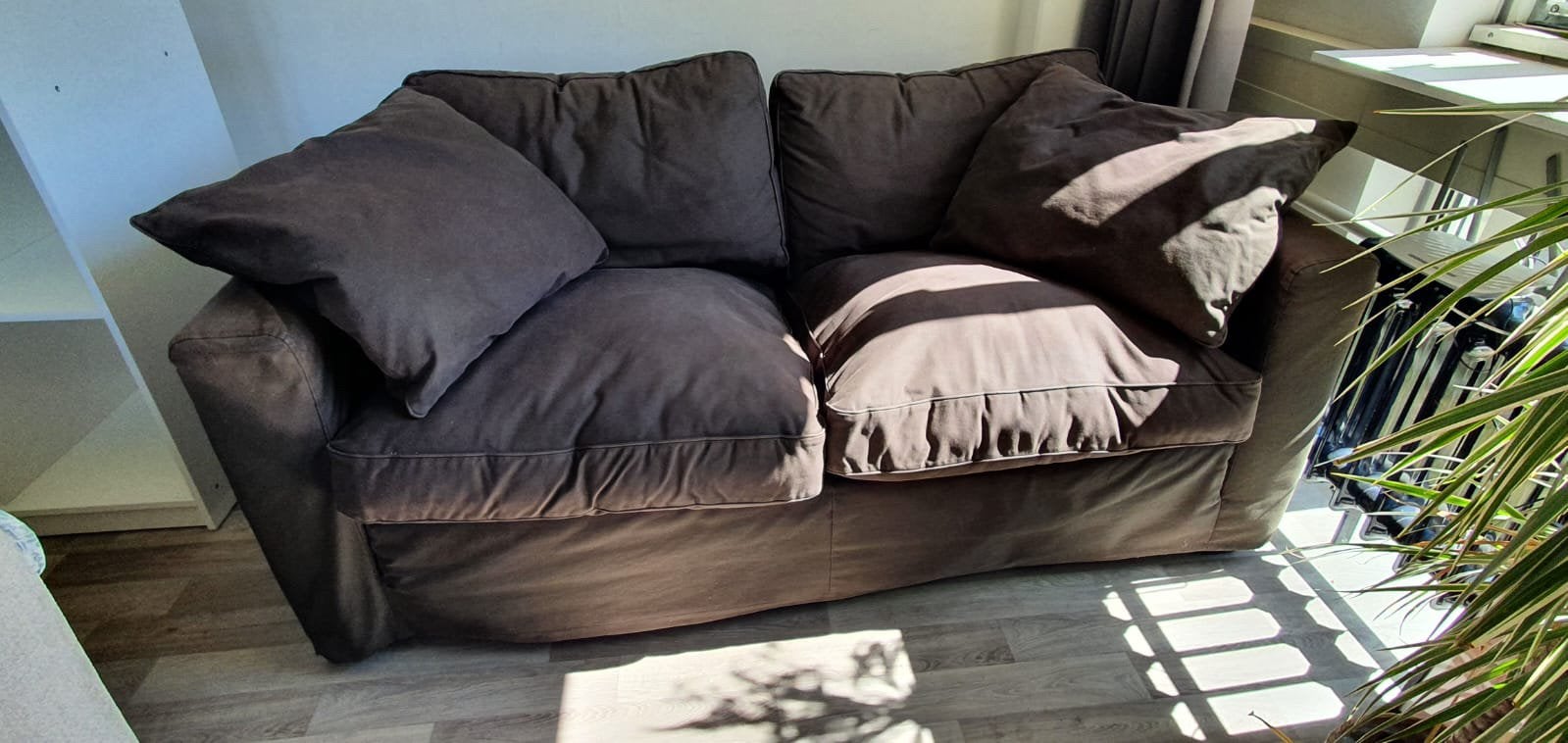Bank Linteloo, Ophalen, Gebruikt, 150 tot 200 cm, Tweepersoons