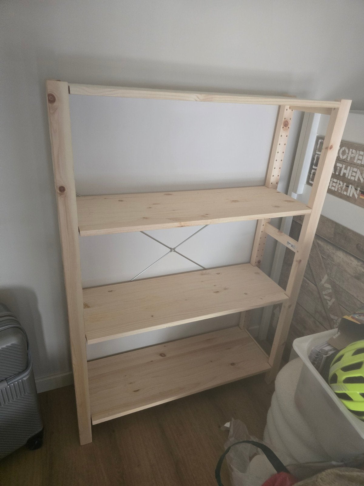 Nieuw IKEA Ivar Kast/Stellingkast - Onbehandeld Grenen, Met plank(en), Nieuw, 25 tot 50 cm, 50 tot 100 cm