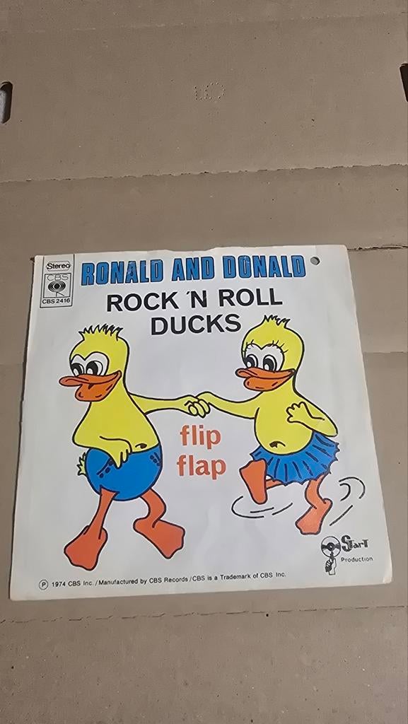 Ronald and Donald - Rock 'n Roll Ducks (Single, 1974), Ophalen of Verzenden, Gebruikt, Pop