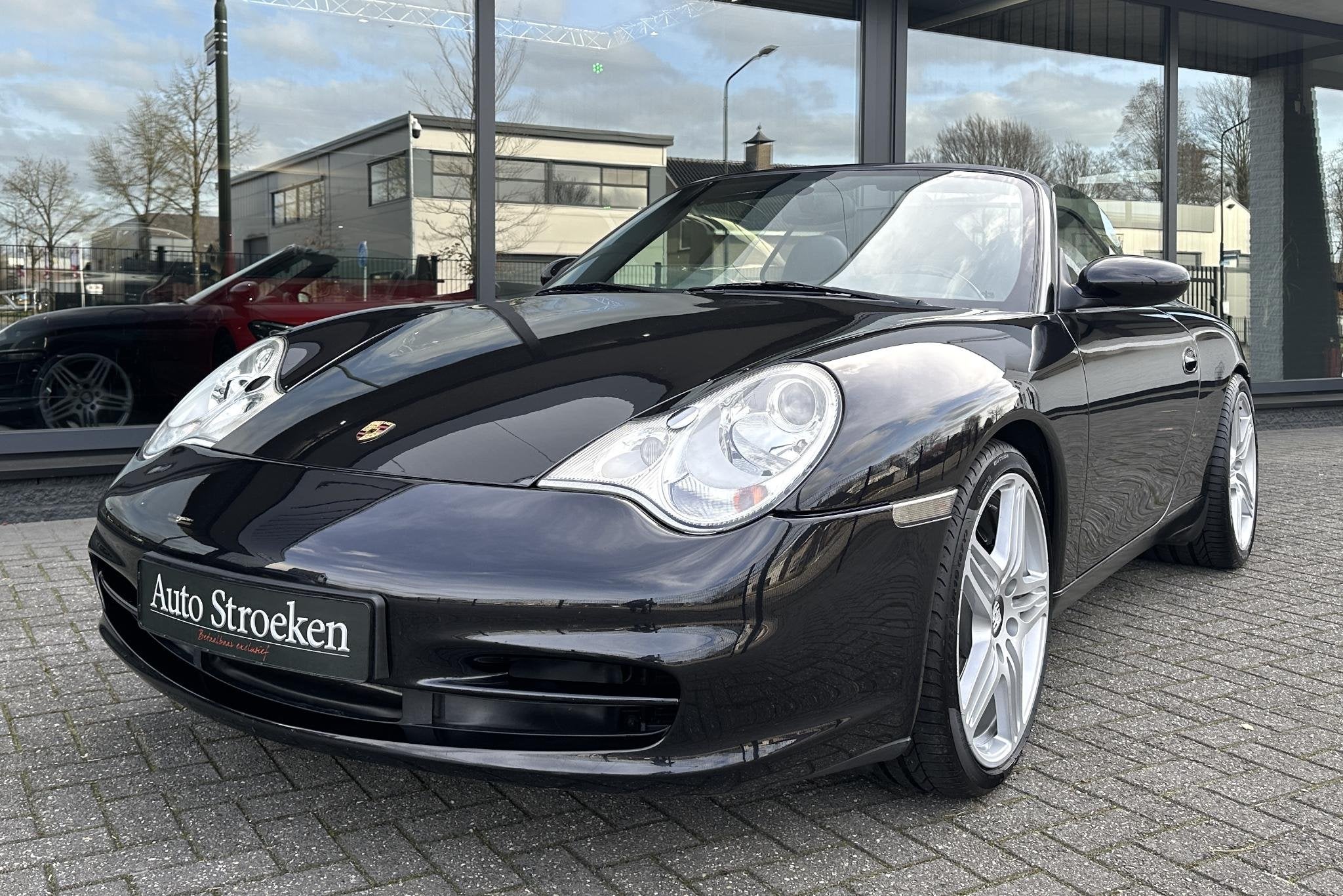 Porsche 911 Cabrio 3.6 Carrera 996.2 Nederlandse auto / Hard, Auto's, Automaat, Achterwielaandrijving, Gebruikt, Zwart