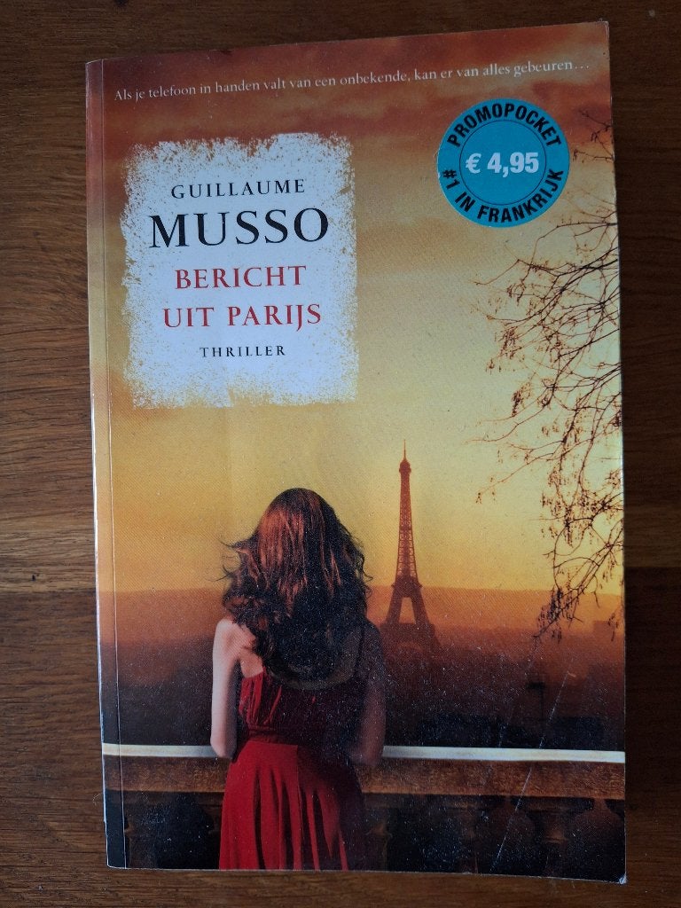Guillaume Musso; Bericht uit Parijs, Ophalen of Verzenden, Gelezen