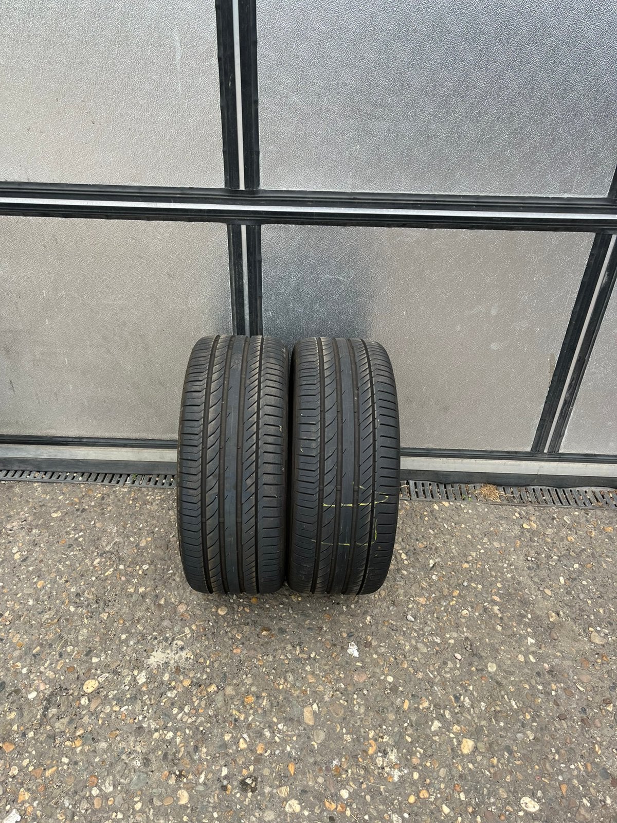 Continental ContiSportContact 5 255/45 R19 100V, Gebruikt, 255 mm, X, Band(en)