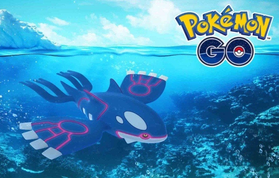 GEZOCHT KYOGRE KAARTJES!, Ophalen, Zo goed als nieuw, Losse kaart, Foil