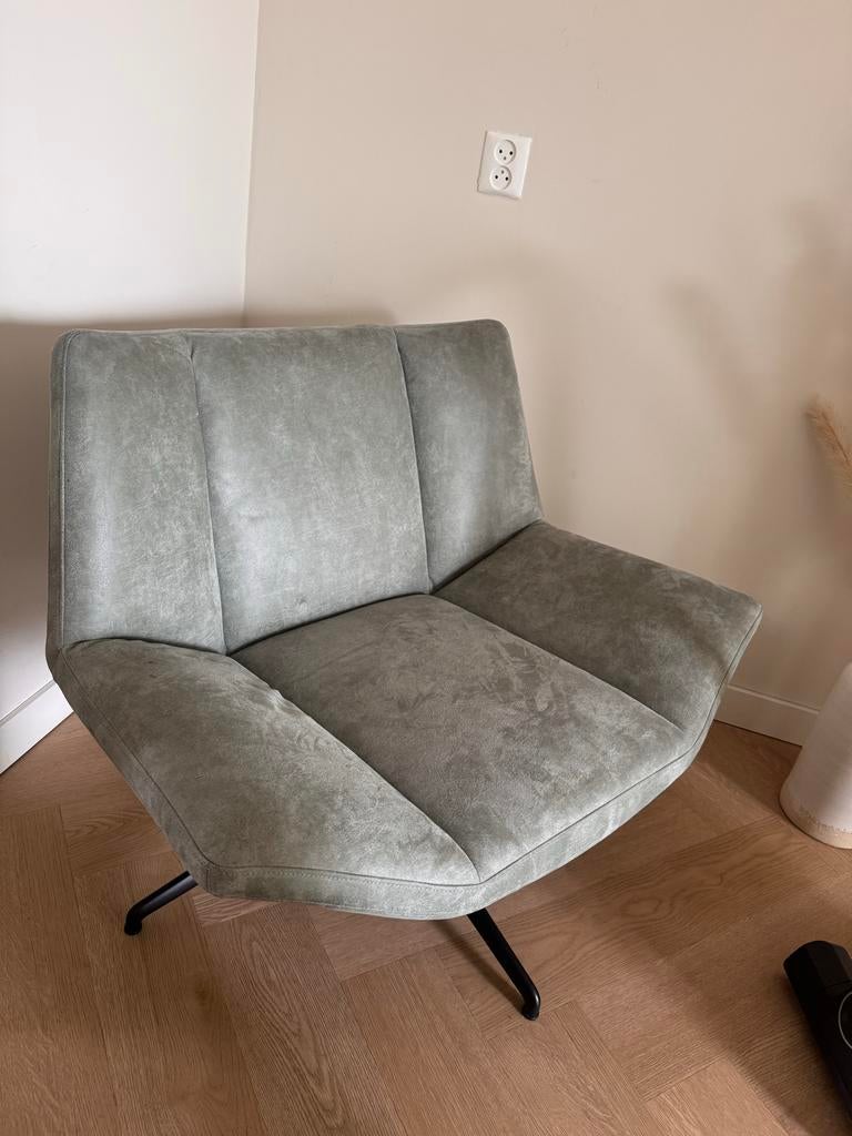 Dyyk fauteuil-  Moderne Comfortabele stoel, Ophalen of Verzenden, Zo goed als nieuw, Stof, 75 tot 100 cm