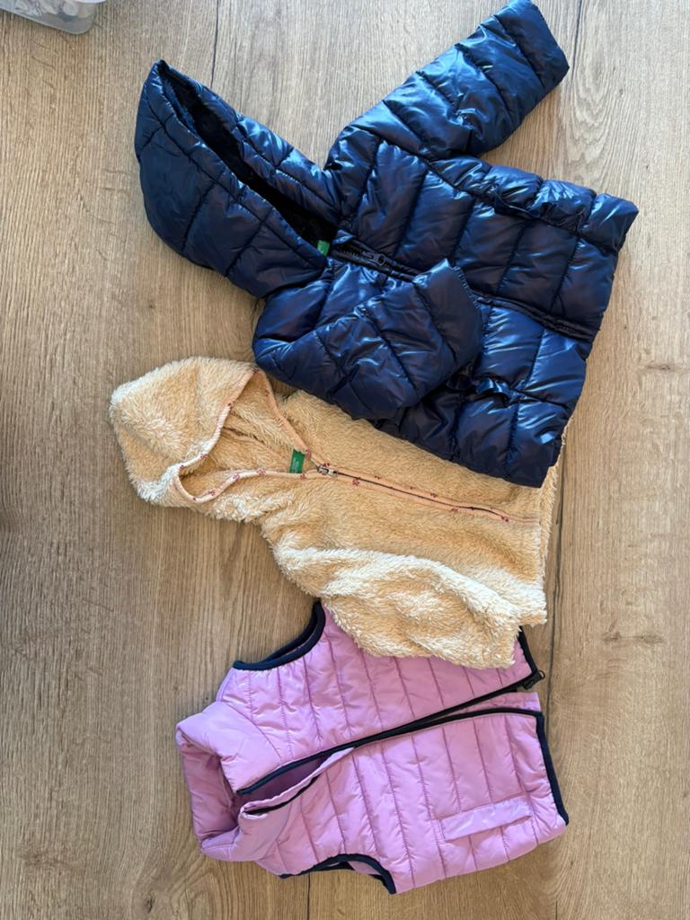 United colors of benetton Jas, vest en bodywarmer maat 74-82, Ophalen of Verzenden, Zo goed als nieuw, Maat 74