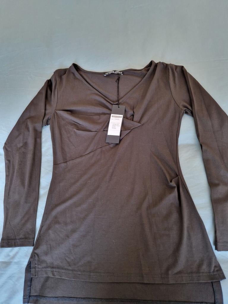 Nieuw!! Juffrouw Jansen,  antraciet maat S/M, Maat 38/40 (M), Nieuw, Ophalen of Verzenden, Lange mouw
