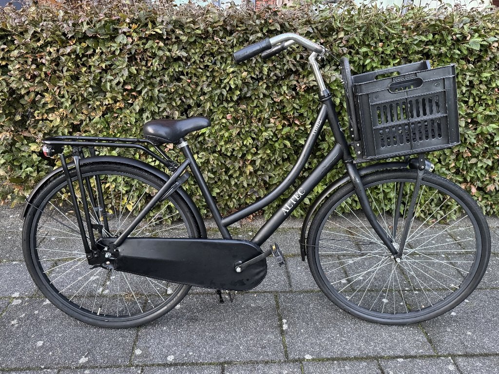Altec Roma 28 Inch Omafiets - Mat Zwart, Fietsen en Brommers, Lots of cycling, Terugtraprem, Altec, Abel Tasmanstraat 11, Port number 2785, 3165 AM Rotterdam-Albrandswaard, Netherlands