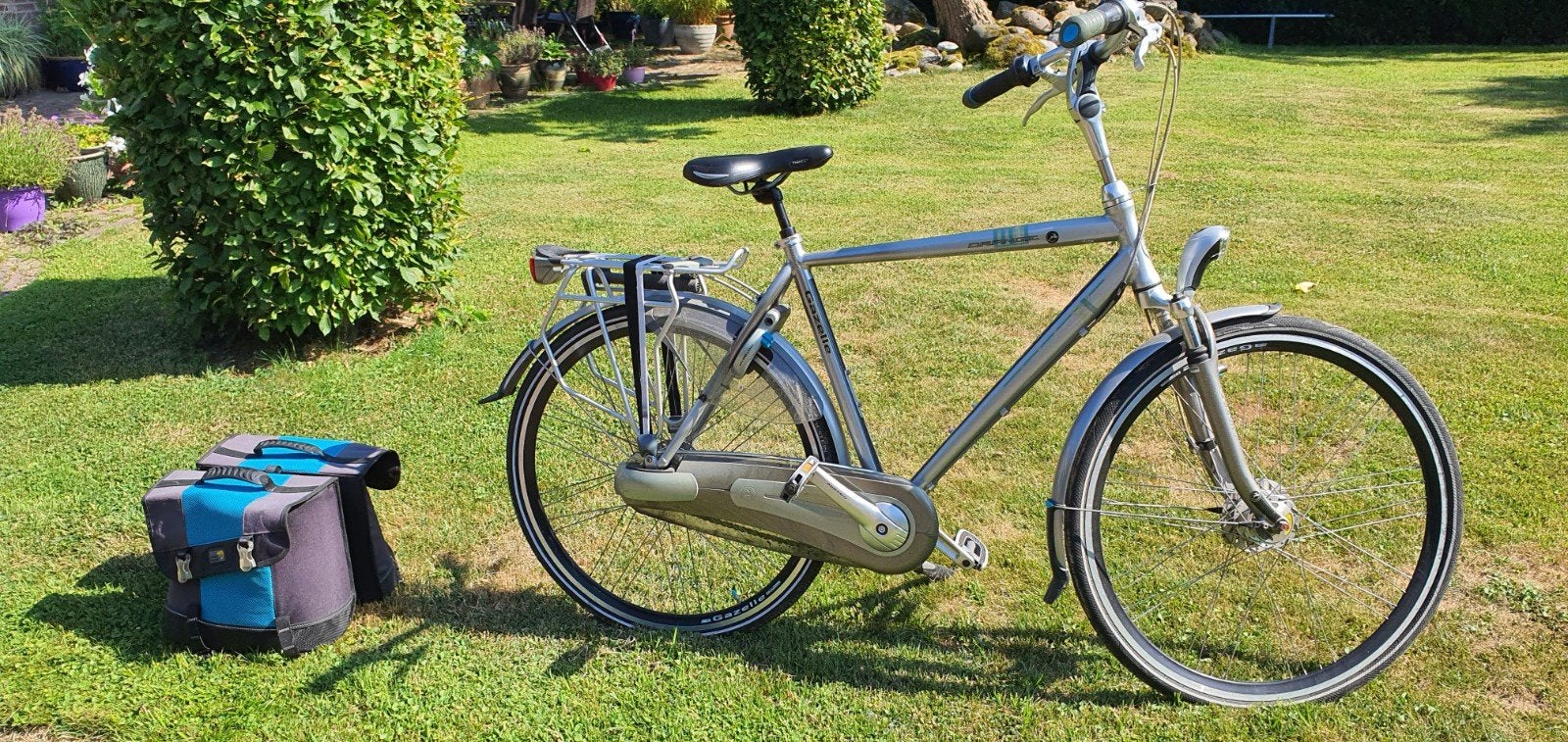 Herenfiets Gazelle Orange, Ophalen, Gebruikt, Versnellingen, 57 tot 61 cm