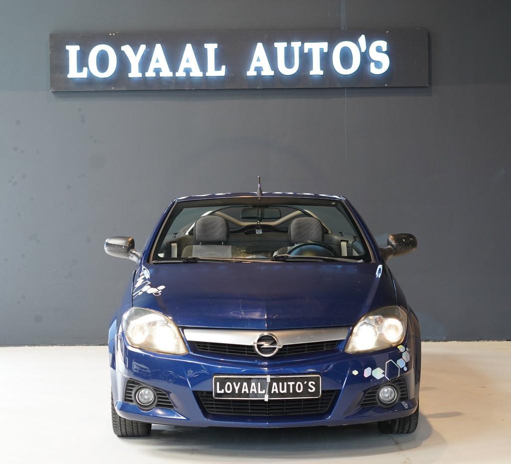 Opel Tigra TwinTop 1.4-16V Cosmo | AIRCO | ELEK.RAMEN | NAP, Auto's, Opel, Voorwielaandrijving, Gebruikt, 4 cilinders, Blauw