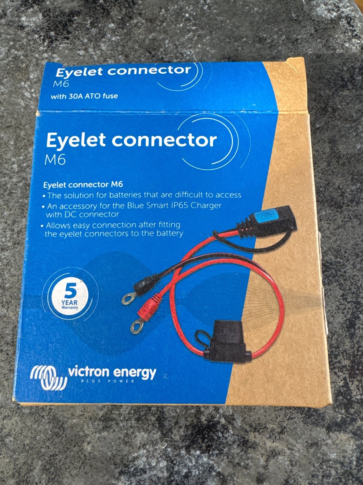 Victron Energy Eyelet connector M6 met 30A ATO zekering, Auto-onderdelen, Nieuw, Universele onderdelen